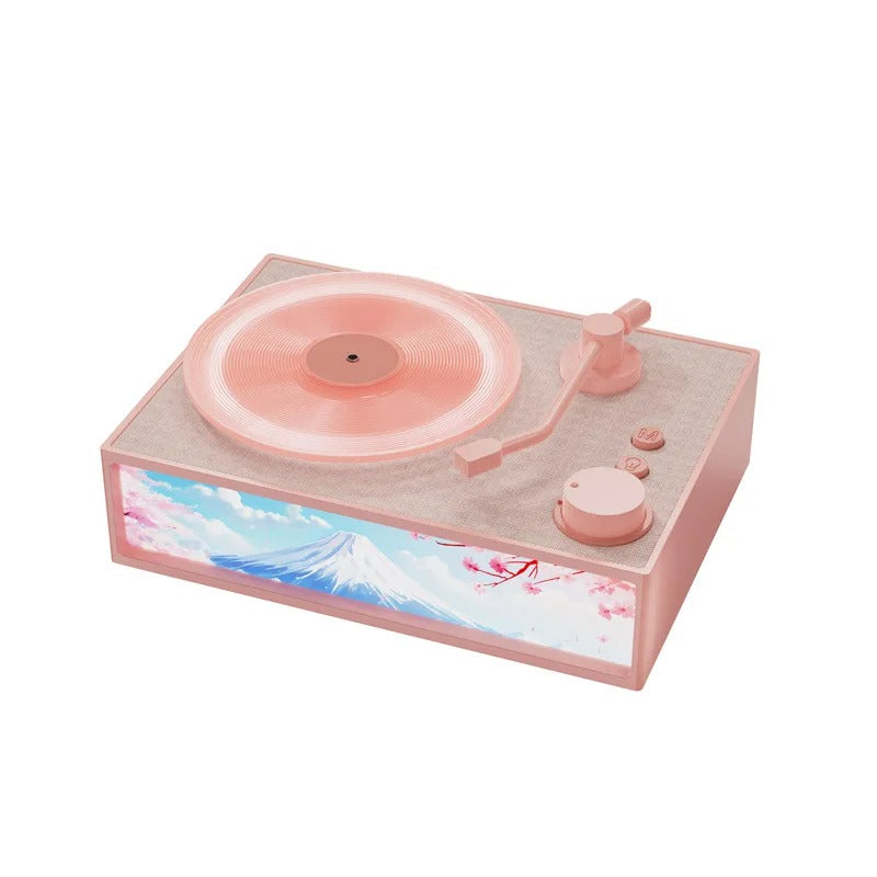 Vintage Design & LED Mood Lighting Wireless Aromatherapy Speaker - Image 7