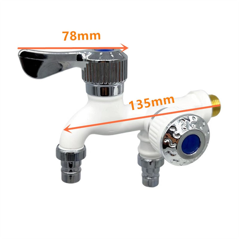 Double Divider Universal Connector Faucet - Image 4