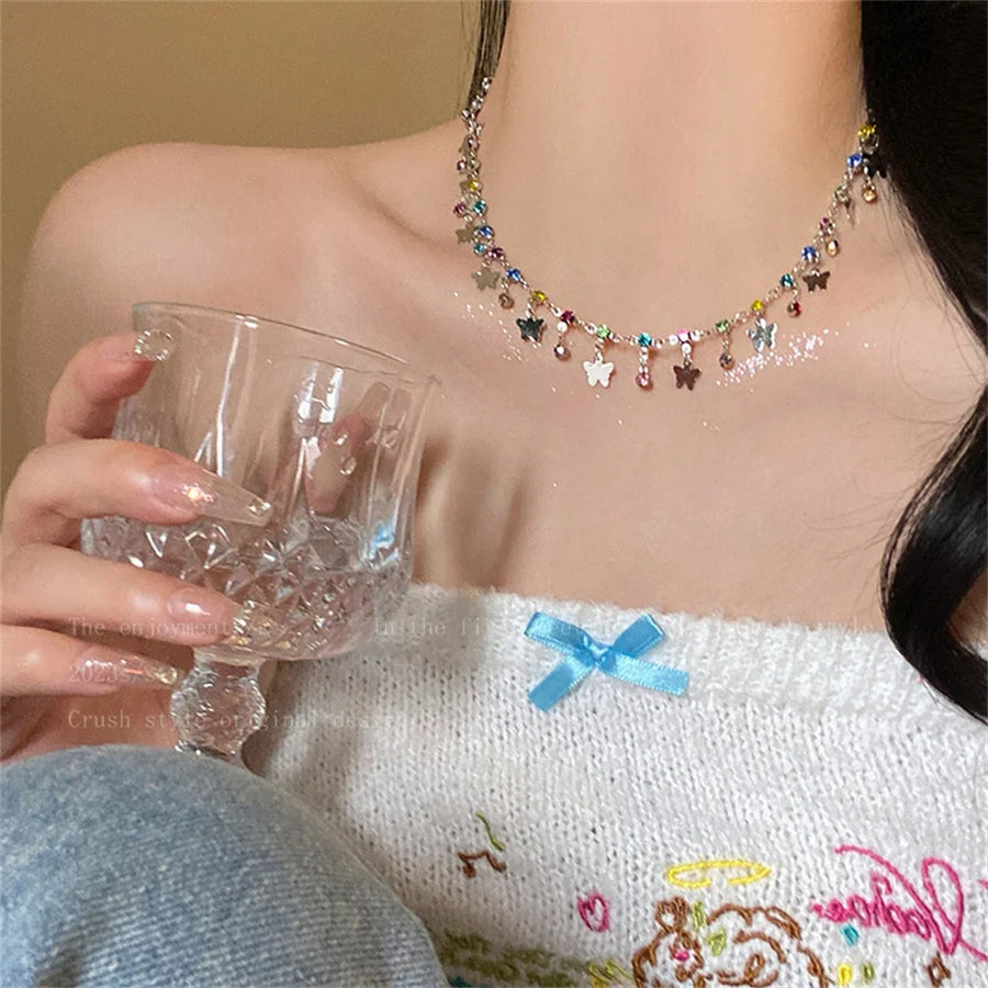Treasure Pearl Delicate Zircon Necklace - Image 2