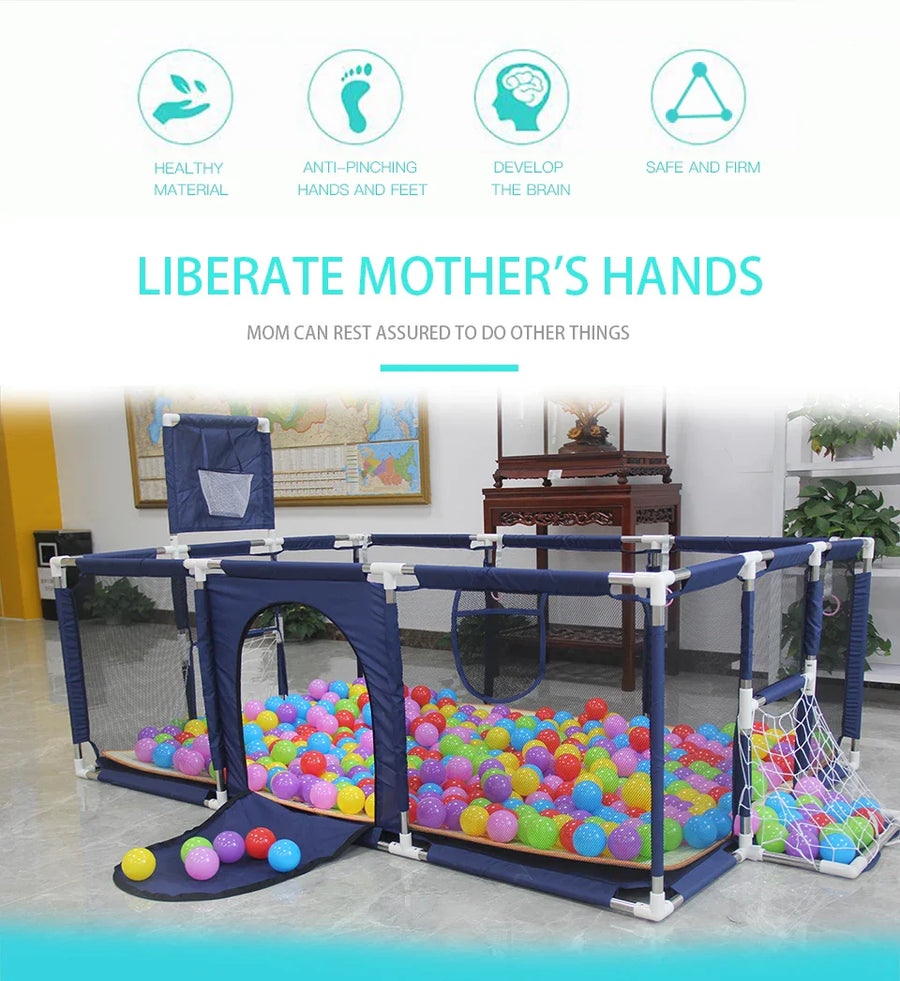Safe Indoor Baby Adventure Zone Playground - Image 2