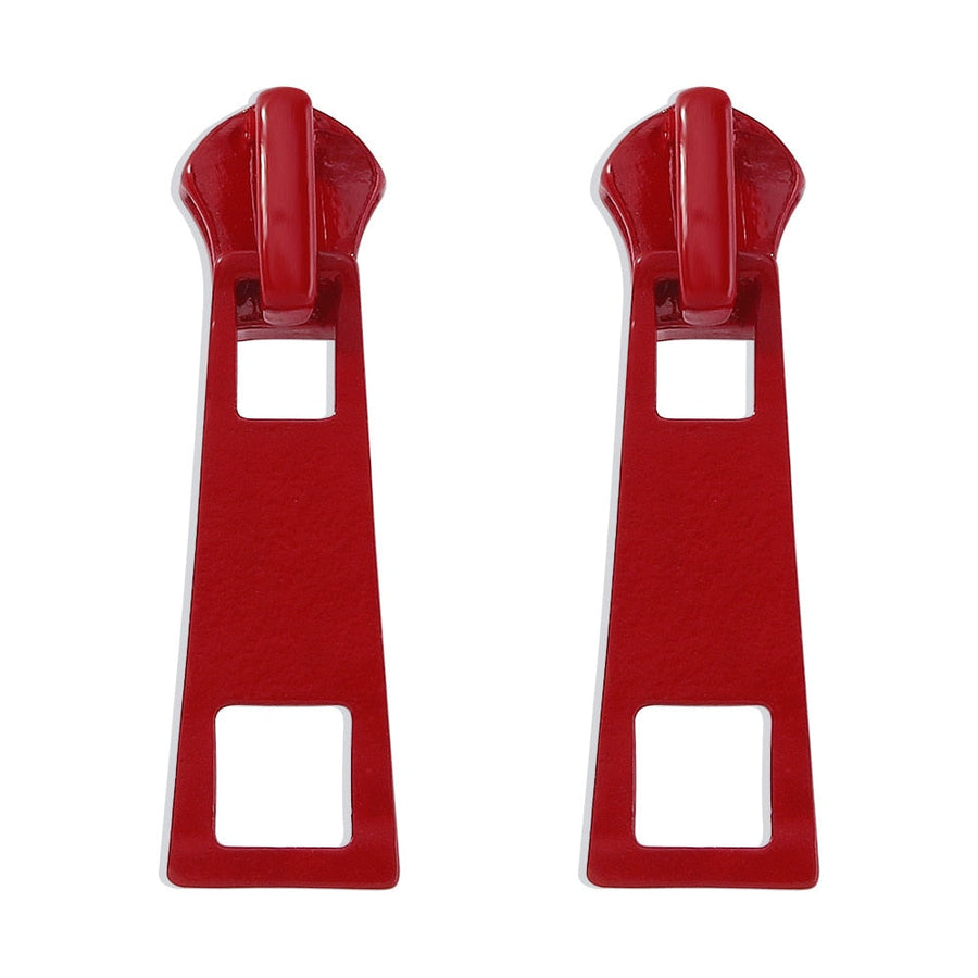 Creative Mini Zipper Earrings - Image 6