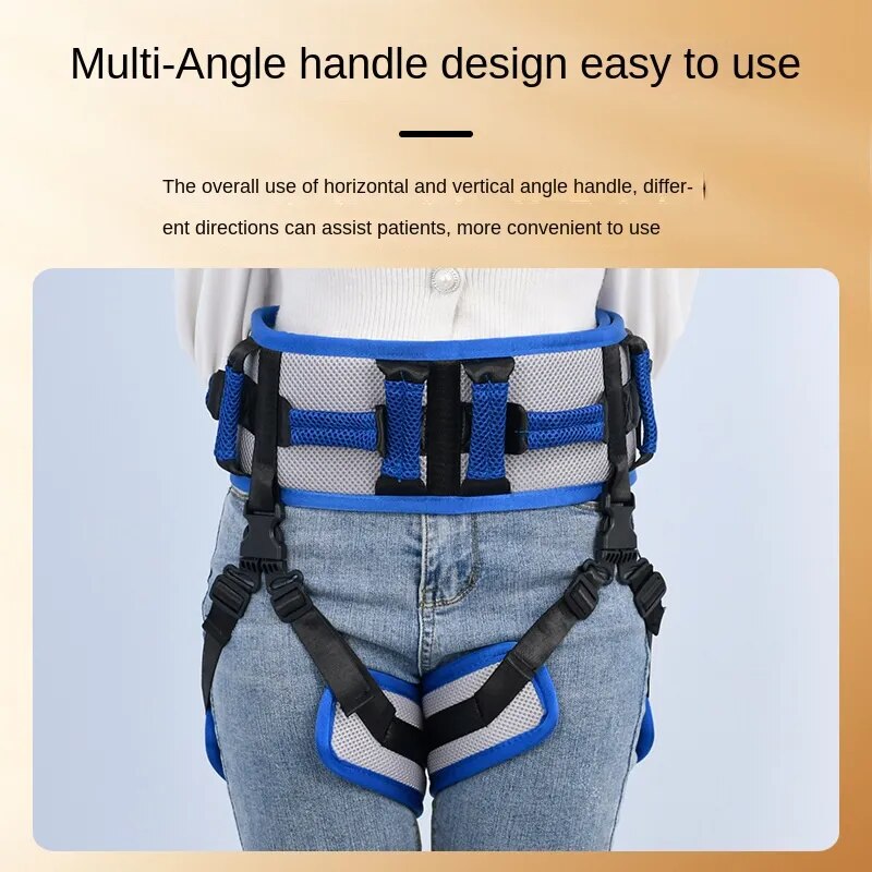 Secure Lift Body Support Patient Transfer Strap Belt - Image 2