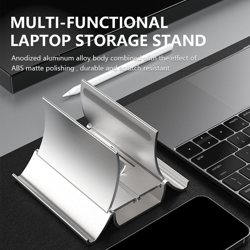 Vertical Gravity Non-slip Laptop Stand - Image 1
