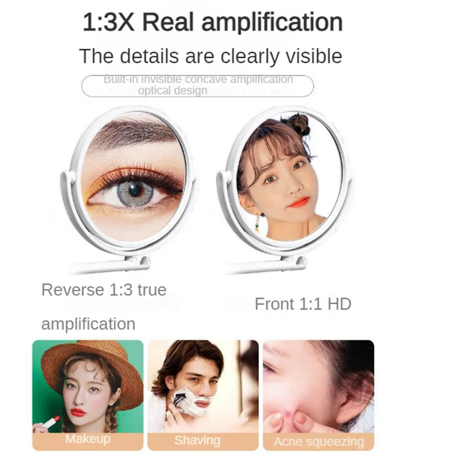 All-Angle Elegance 3X Magnification Wall Mirror - Image 2