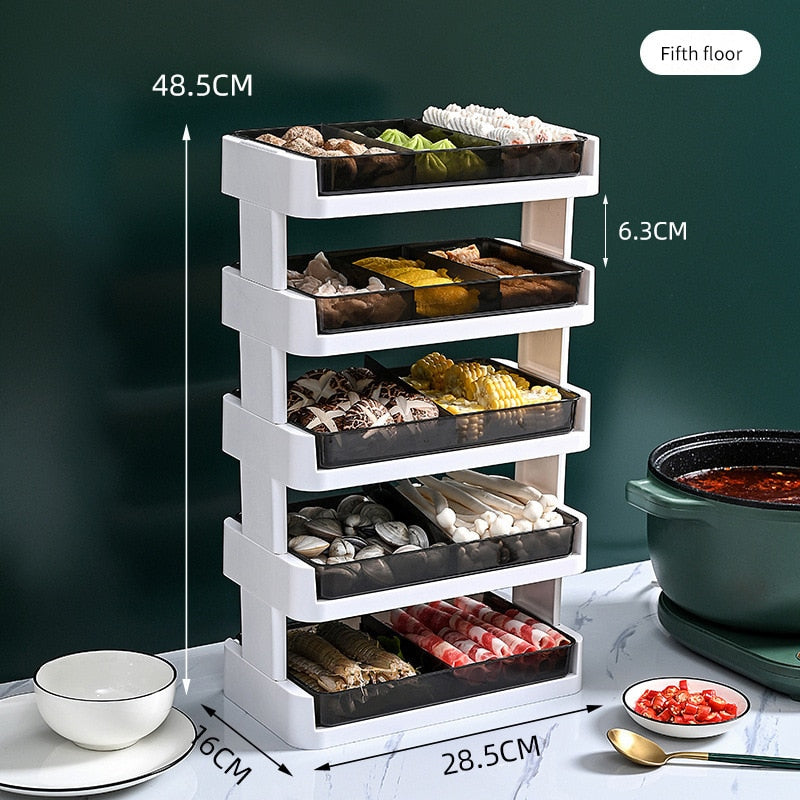 Layer It On Kitchen Storage Rack - Image 9