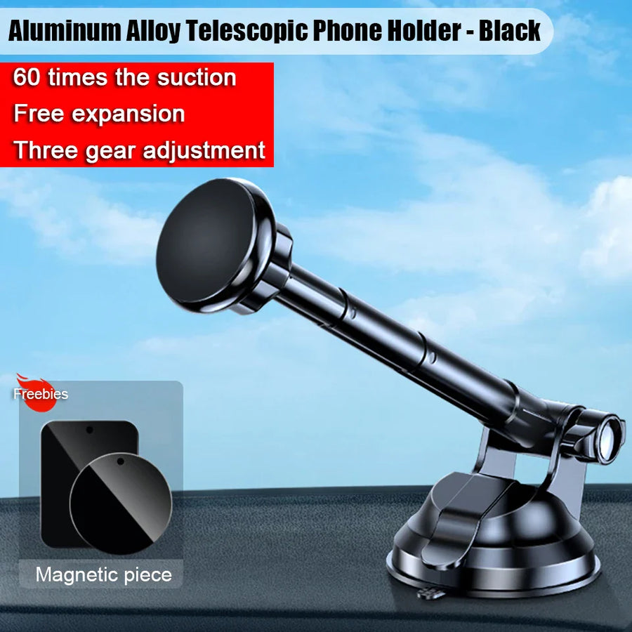 Magnetic Car Dashboard Long Handle Phone Holder - Image 6