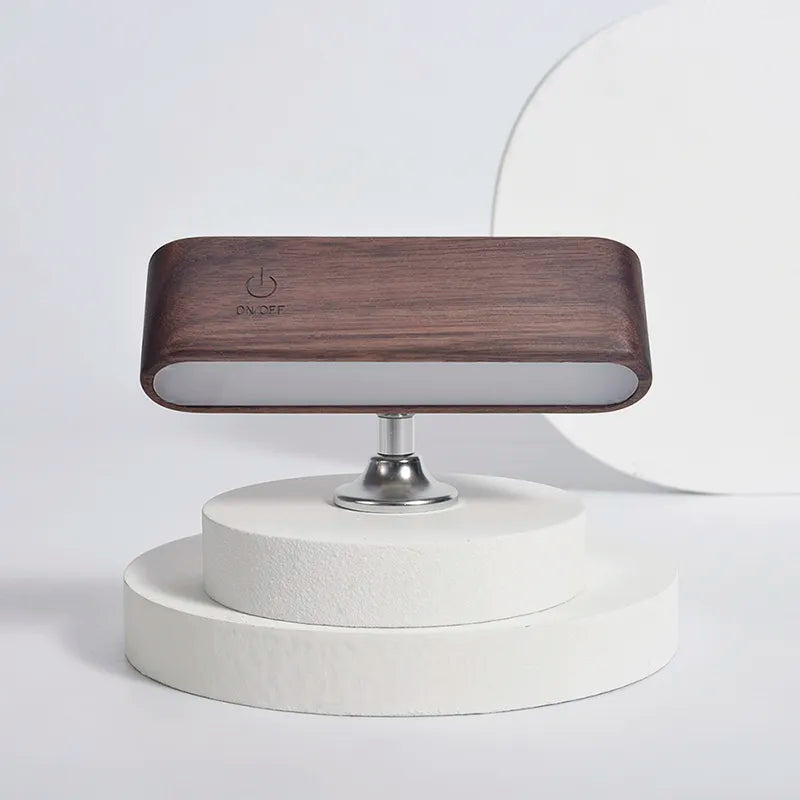 Rotatable Magnetic Wooden Rechargeable LED Night Lamp - Image 7