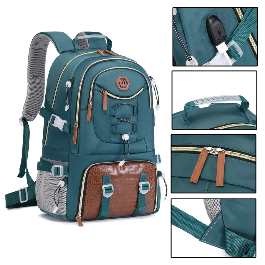 All-Weather Waterproof Large Capacity Hiking Backpack - Image 4