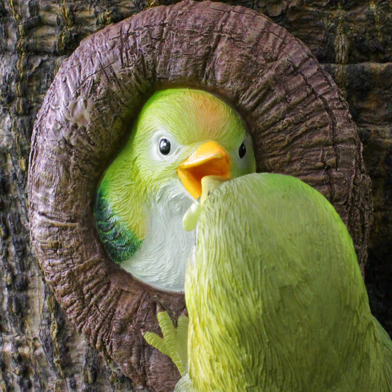 Lovebirds Tree Hug Wall Hanging Decor - Image 4