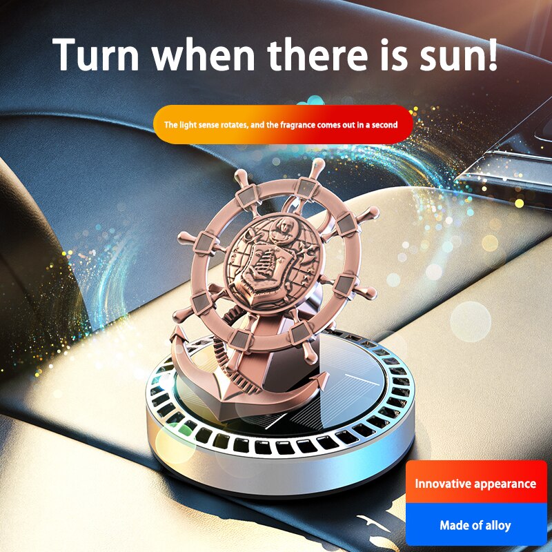 Auto Aroma Solar Energy Windmill Air Freshener - Image 8