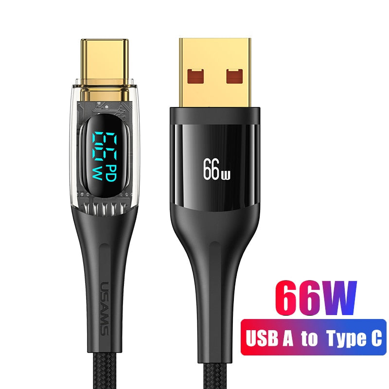 Turbo Connect Led Display Fast Phone Charging Cable - Image 9