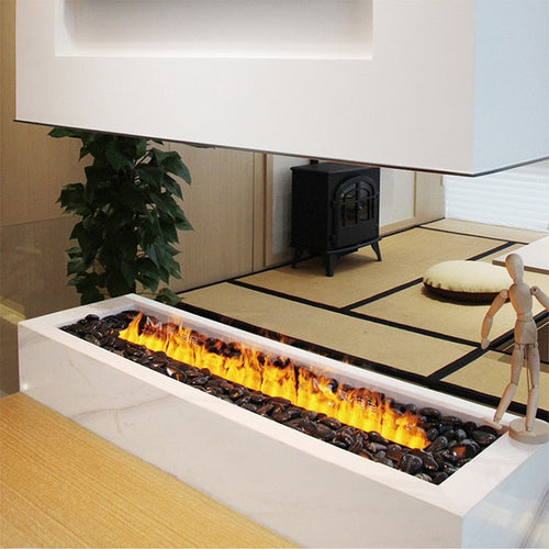 3D Elegant Home Multicolor Realistic Indoor Fireplace - Image 0