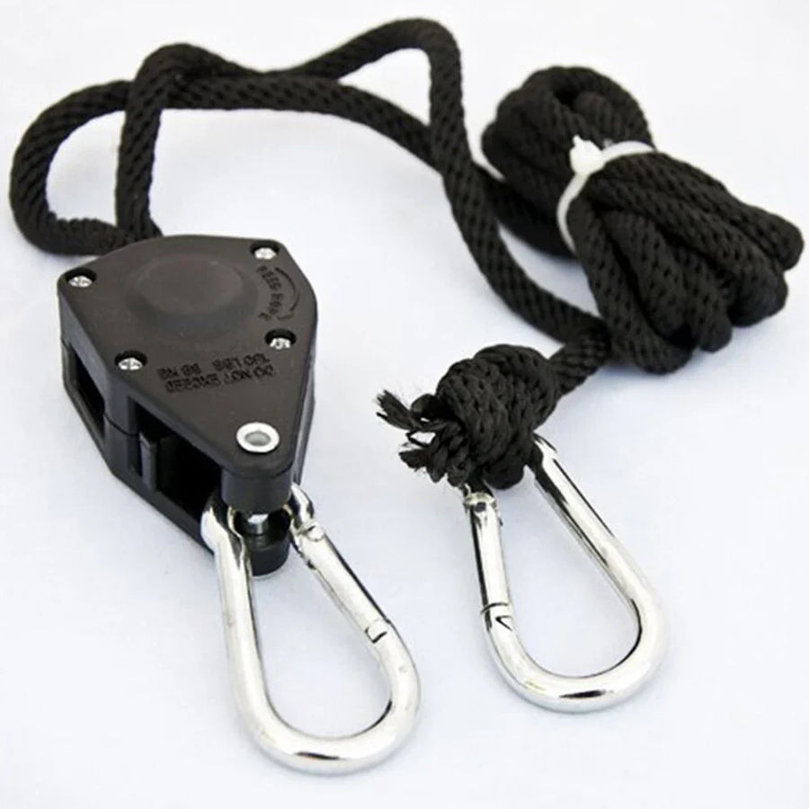 Camp Anywhere Adjustable Ratchet Tent Stabilizer Pulley Hanger - Image 1