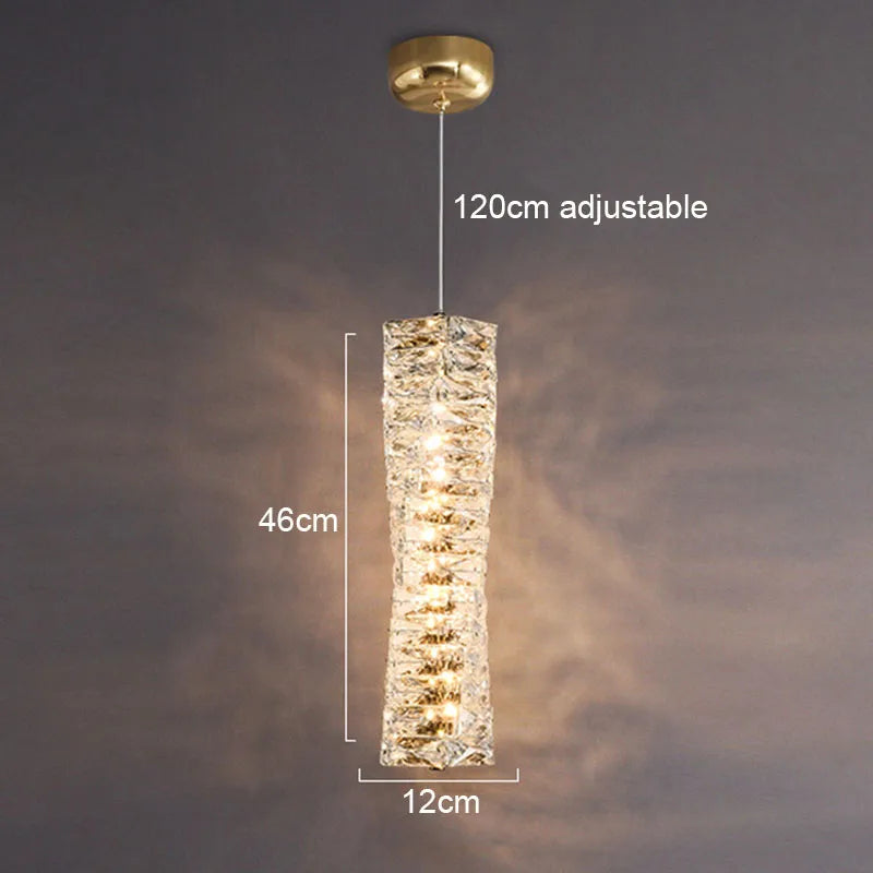 Icefall Crystal American Wall Lamp - Image 10