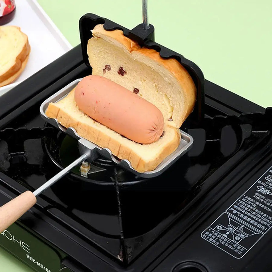 Double-Sided Quick Snack Non-Stick Sandwich Maker - Image 2