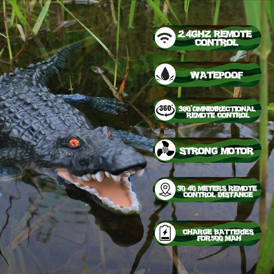 Remote Control Mini Bionic Crocodile Toy - Image 2