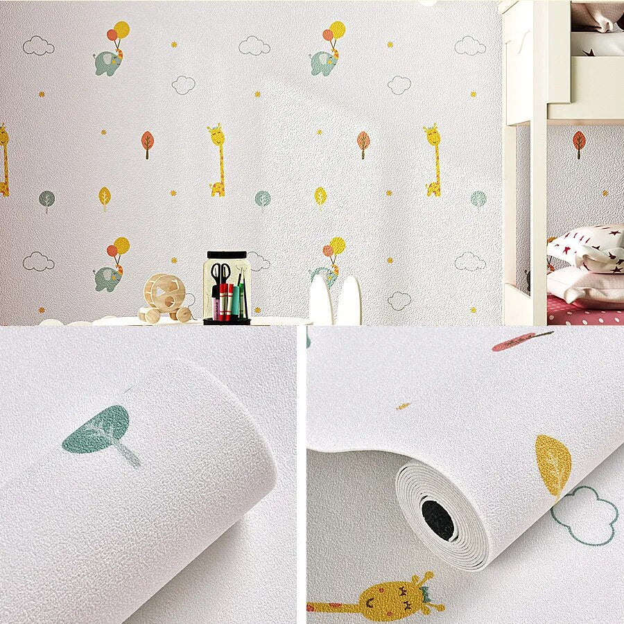 3D Linen Self-Adhesive Waterproof Wall Sticker - Image 10