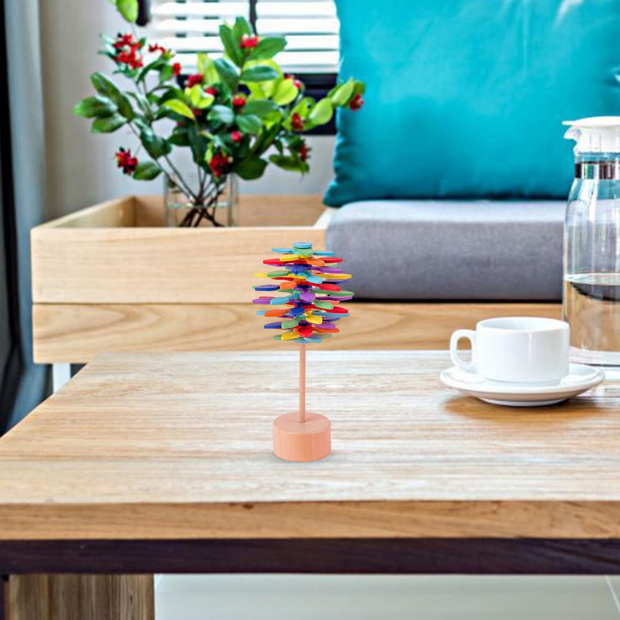 Rainbow Spiral Spin Anti-Stress Toy - Image 1