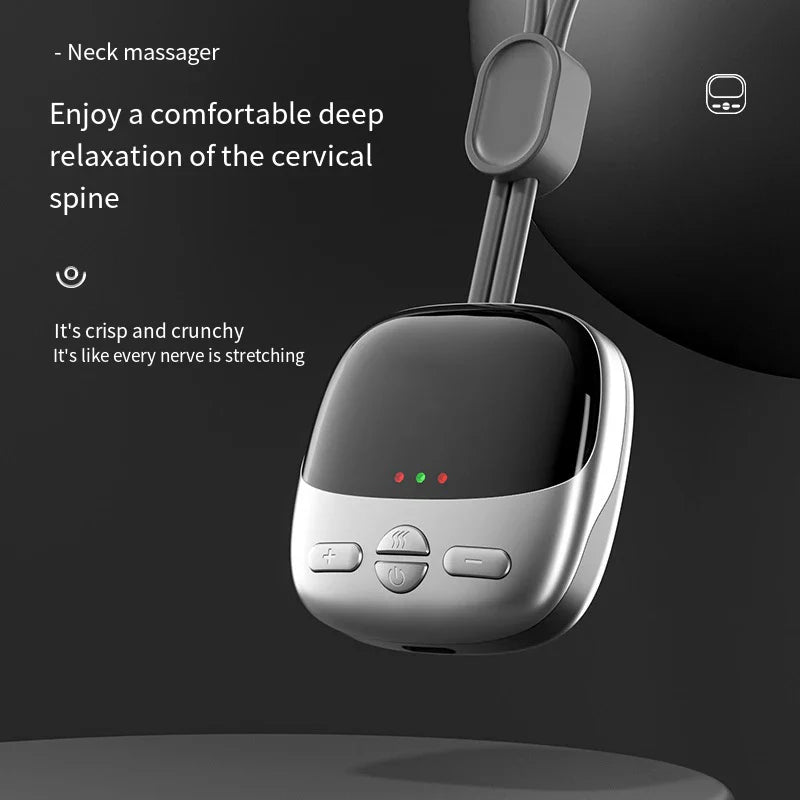 Portable Shoulder Cervical Necklace Spine Massager - Image 4