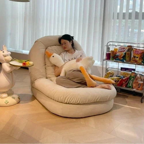 Scandinavian Style Foldable Retractable Lounge Chair - Image 3