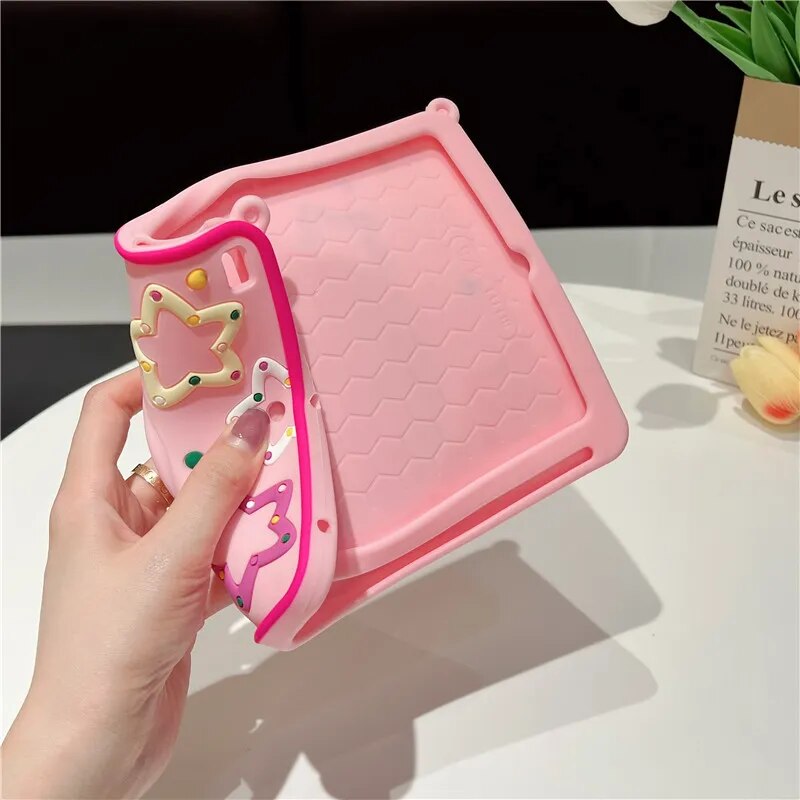 Star Cartoon Kids Flexible iPad Case Stand - Image 2