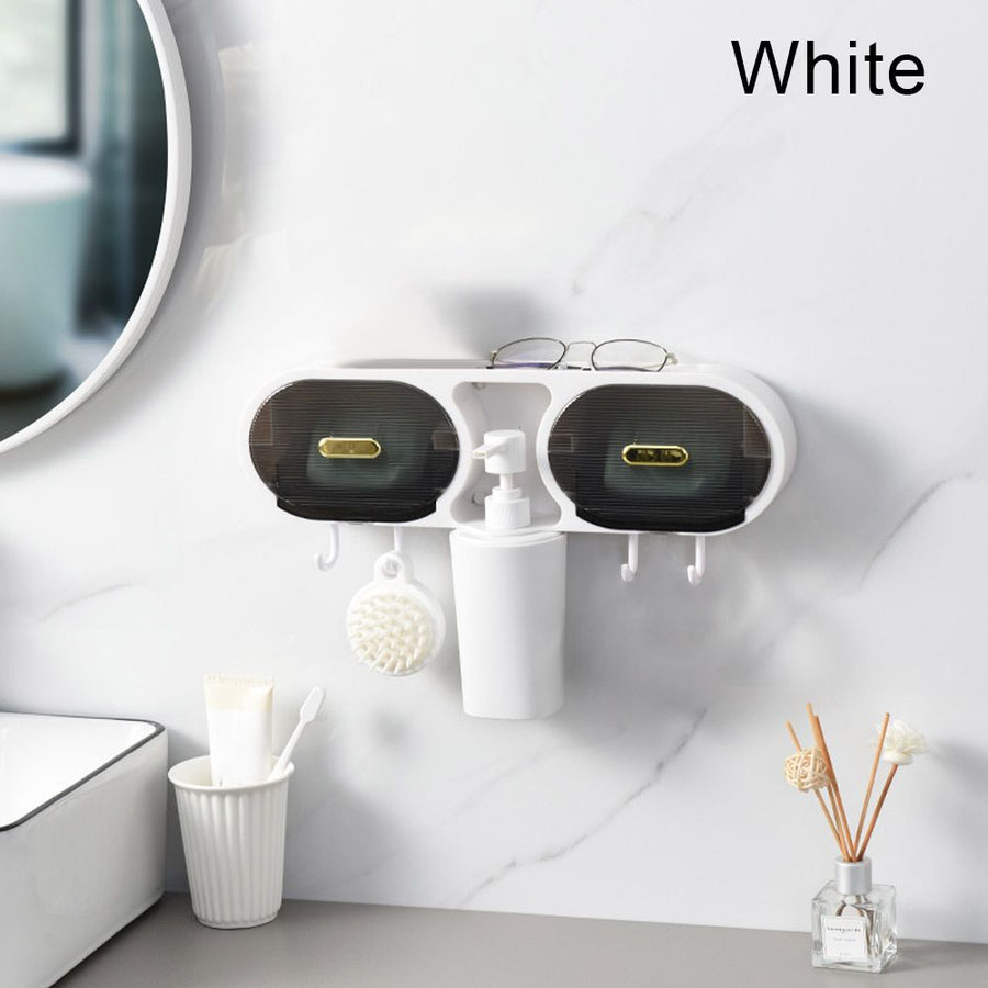 Wall-Mounted Waterproof Bathroom Storage Rack - Image 10