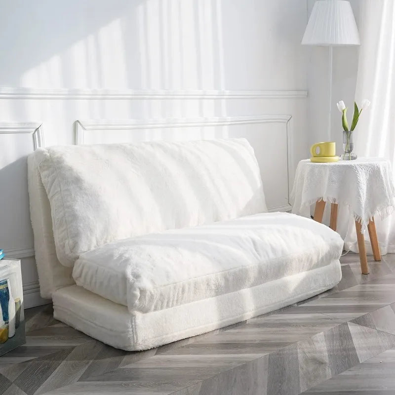 Compact Japanese Style Mattress Foldable Futon Sofa - Image 1