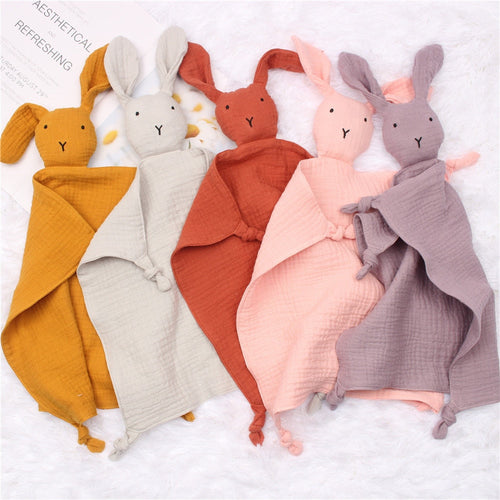 Cartoon Bunny Cotton Baby Comforter - Image 0
