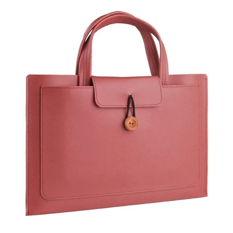 Sleek Organizer Ultra-Thin Waterproof Laptop Handbag - Image 4