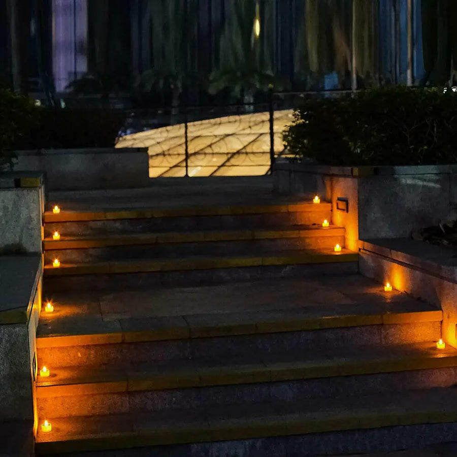 Solar-Powered Mini Candle Lights - Image 1