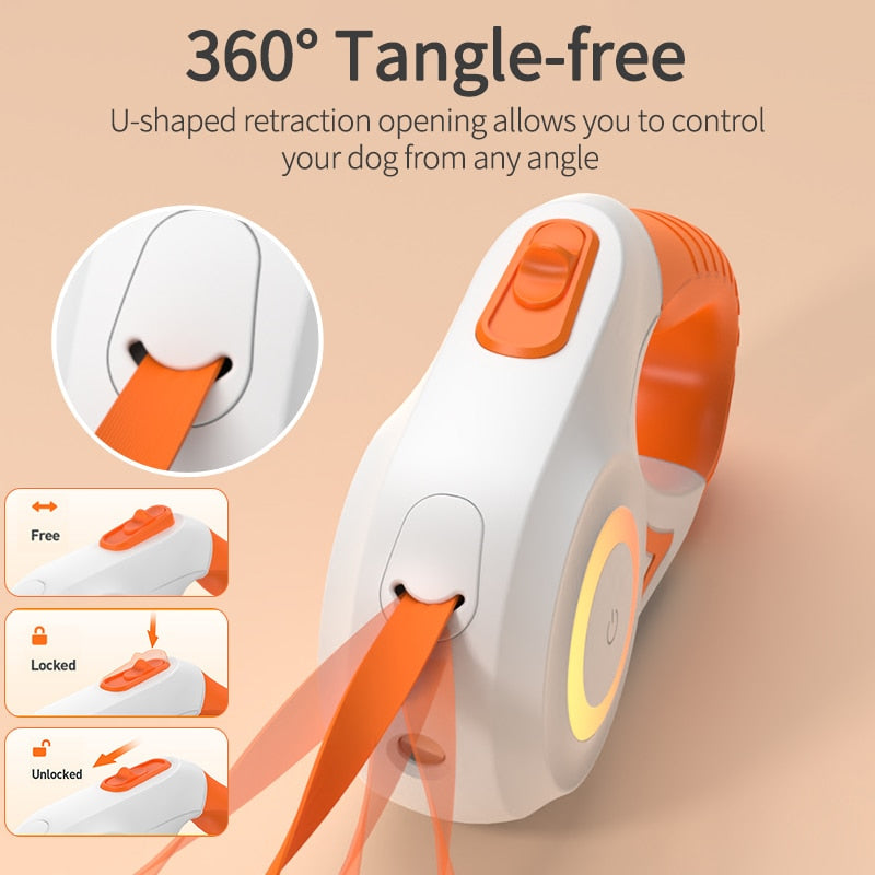 Automatic Retractable LED Dog Leash - Image 2