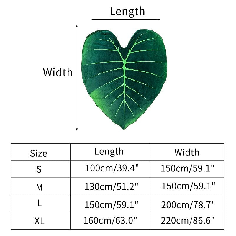 Super Soft Giant Leaf Blanket - Image 5