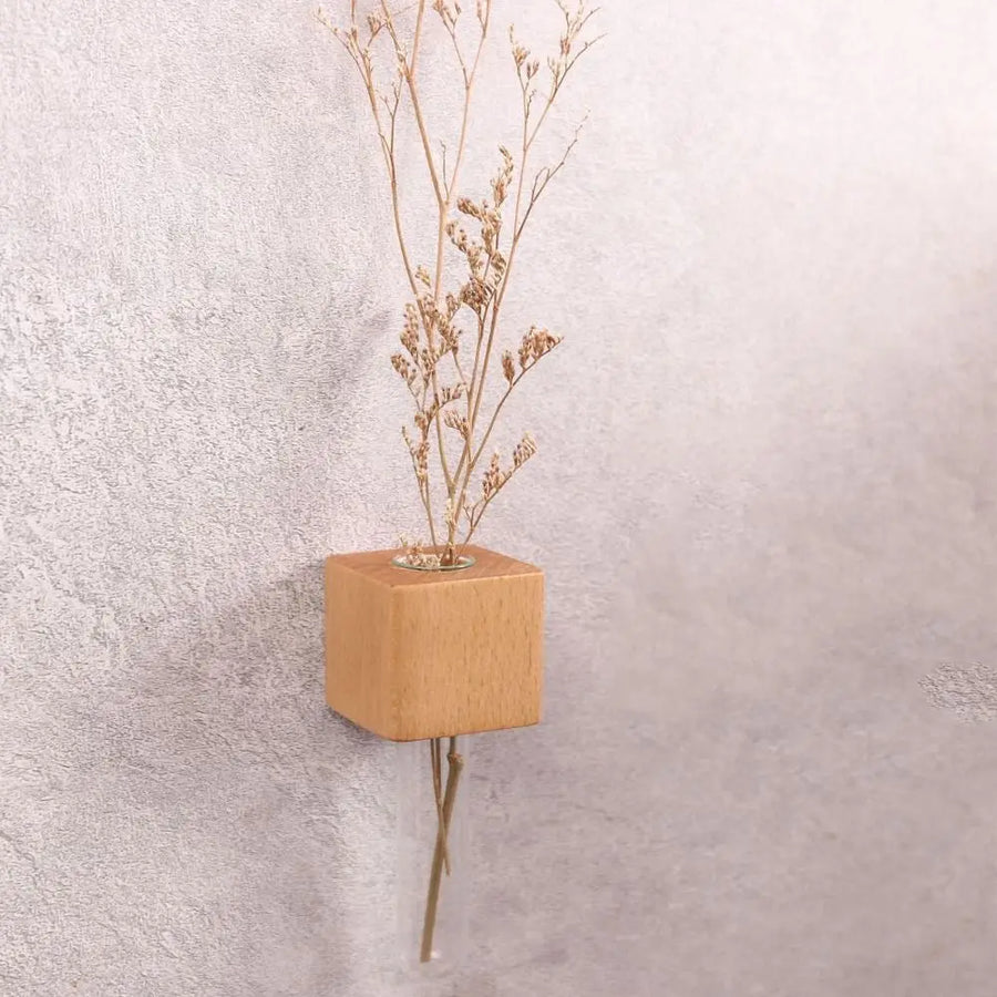Wooden Magnetic Flower Tube Vase - Image 9