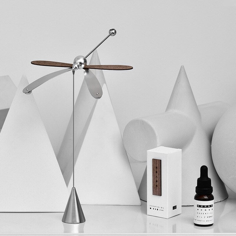 Wooden Dragonfly Aromatherapy Essential Oil Diffuser - Image 1