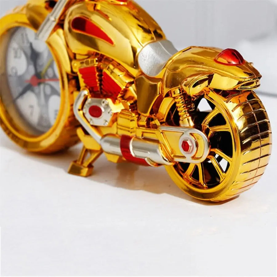 Vintage Motorcycle Bedside Alarm Clock - Image 10