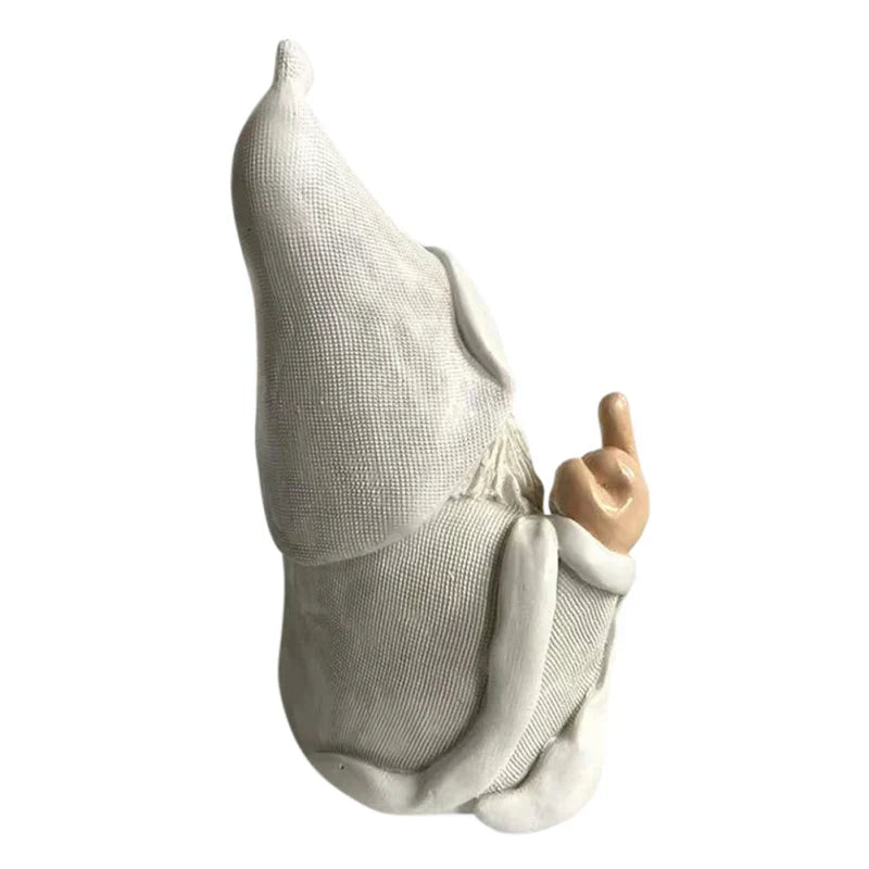 Angry Middle Finger Garden Gnome Decor - Image 4