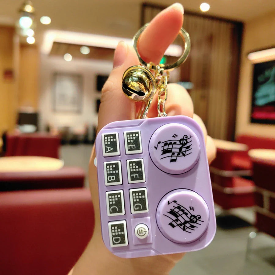 Mini DJ Turntable Toy Keychain - Image 3