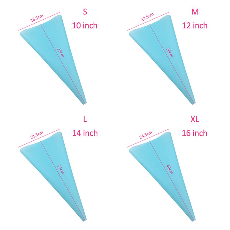 4Pcs Diy Reusable Pastry Icing Bag - Image 6