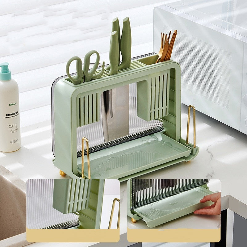 Multifunctional Kitchen Silverware Organizing Holder - Image 4
