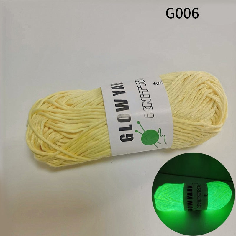 Sparkle Glow Luminous Knitting Yarn - Image 12
