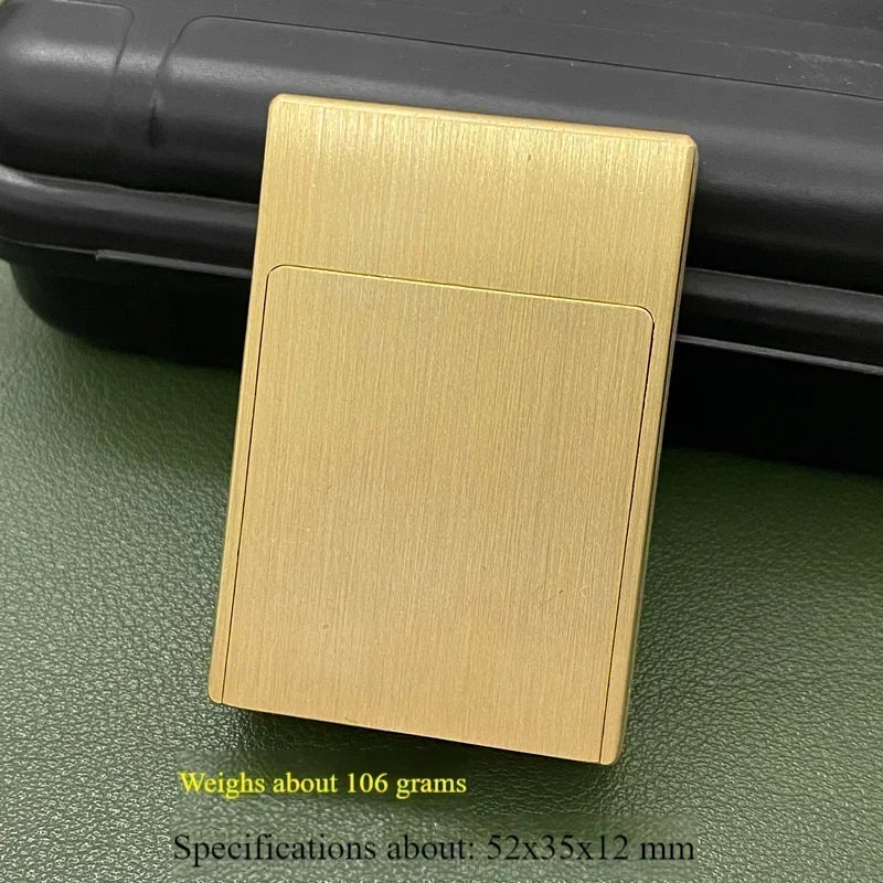 Timeless Brass Matchbox Handmade Kerosene Lighter - Image 2