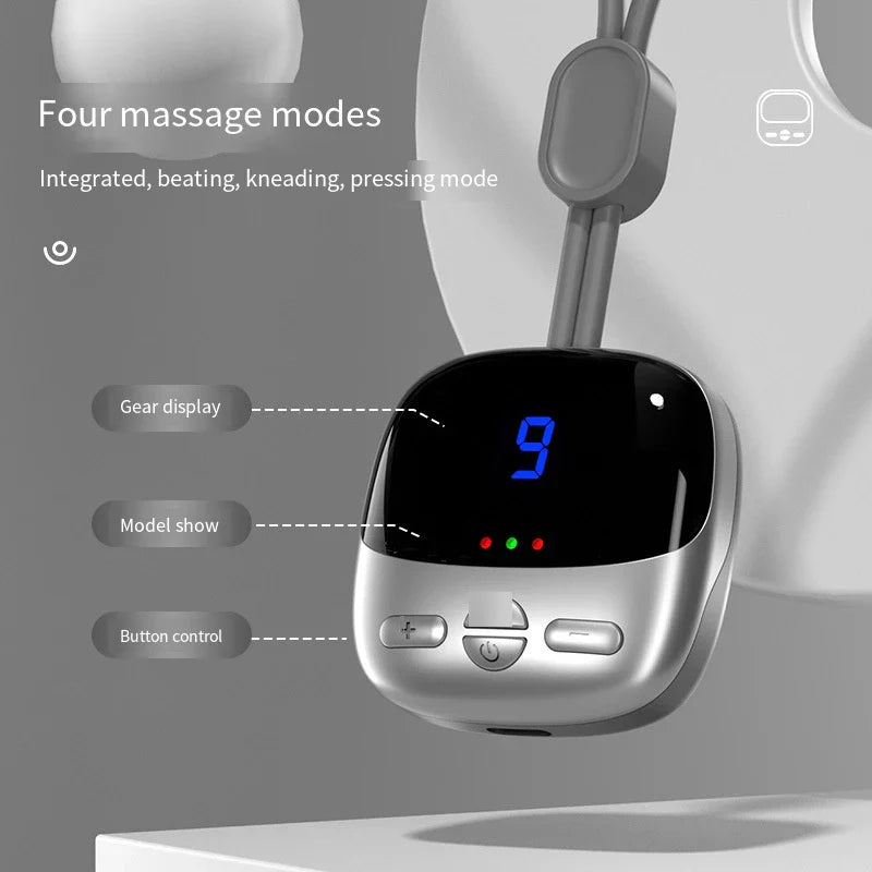 Portable Shoulder Cervical Necklace Spine Massager - Image 5