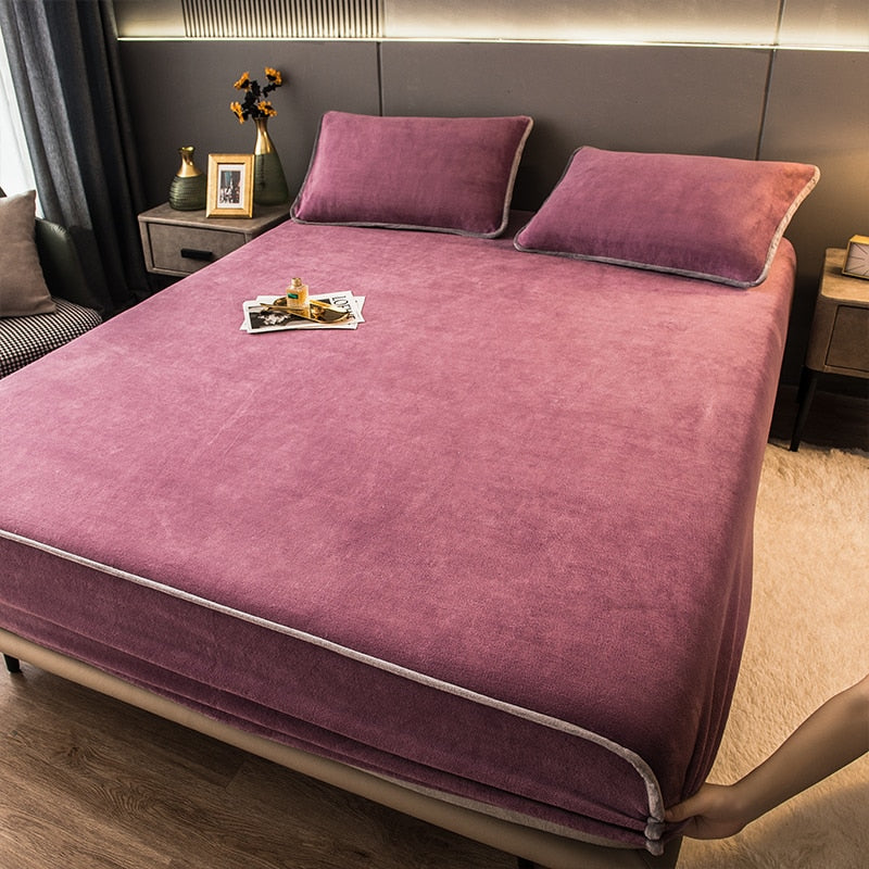 Non-Slip Elastic Thick Soft Mattress Cover - Image 6
