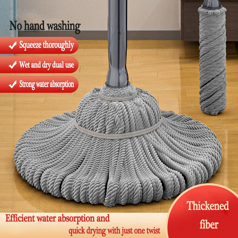 Multi Lazy Clean Self-Wring Mop - Image 2