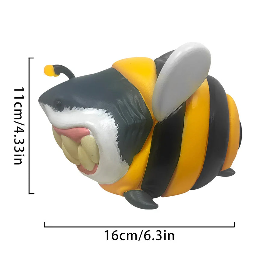 Scary Shark Bee Resin Decor - Image 4