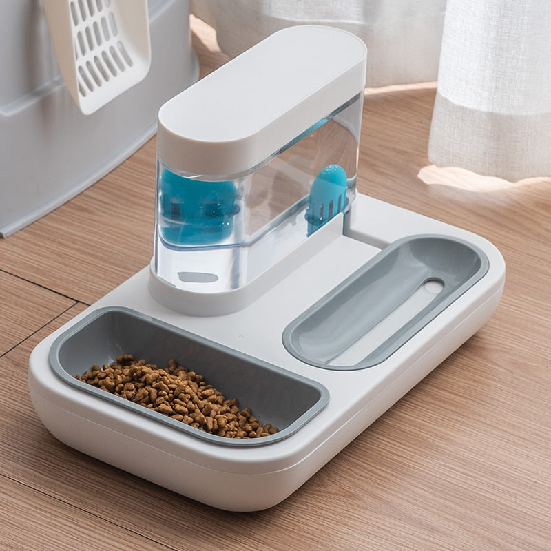 Automatic Drinking Fountain Pet Feeding Bowl - Image 0