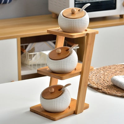 Nordic Touch Ceramic Smart Seasoning Set - Image 4