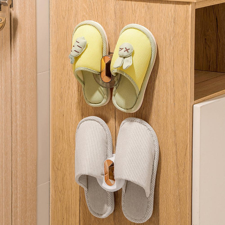 Wall-Mounted Quick Organizer Transparent Shoe Rack - Image 3