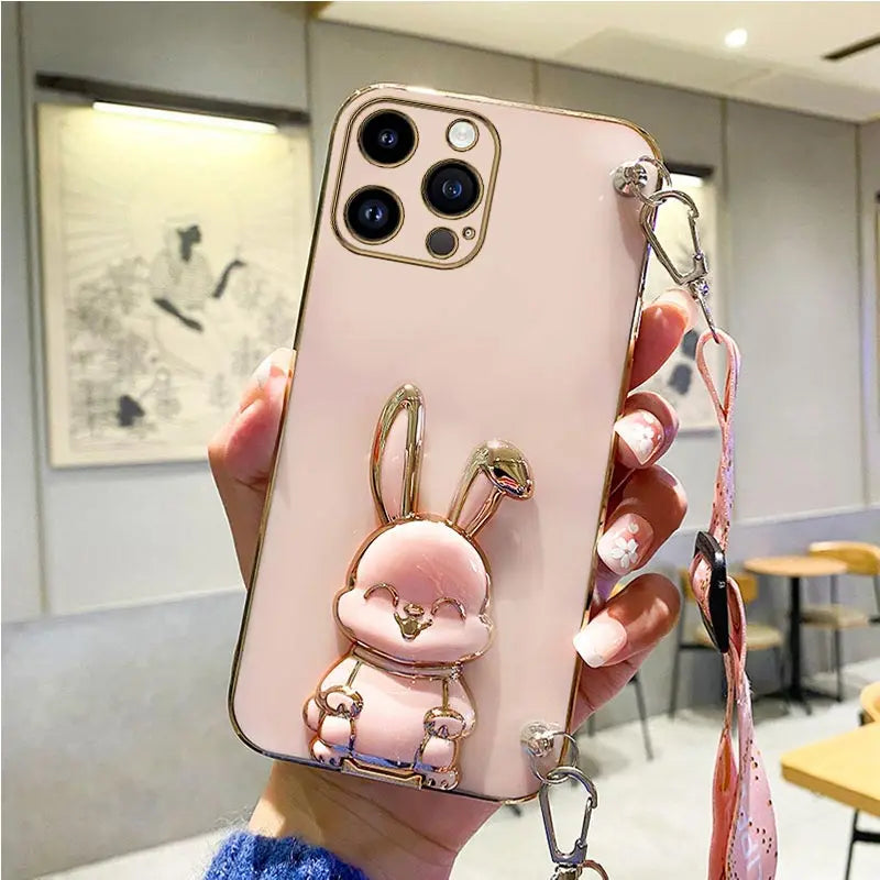 3D Rabbit Ear iPhone Holder Case - Image 12