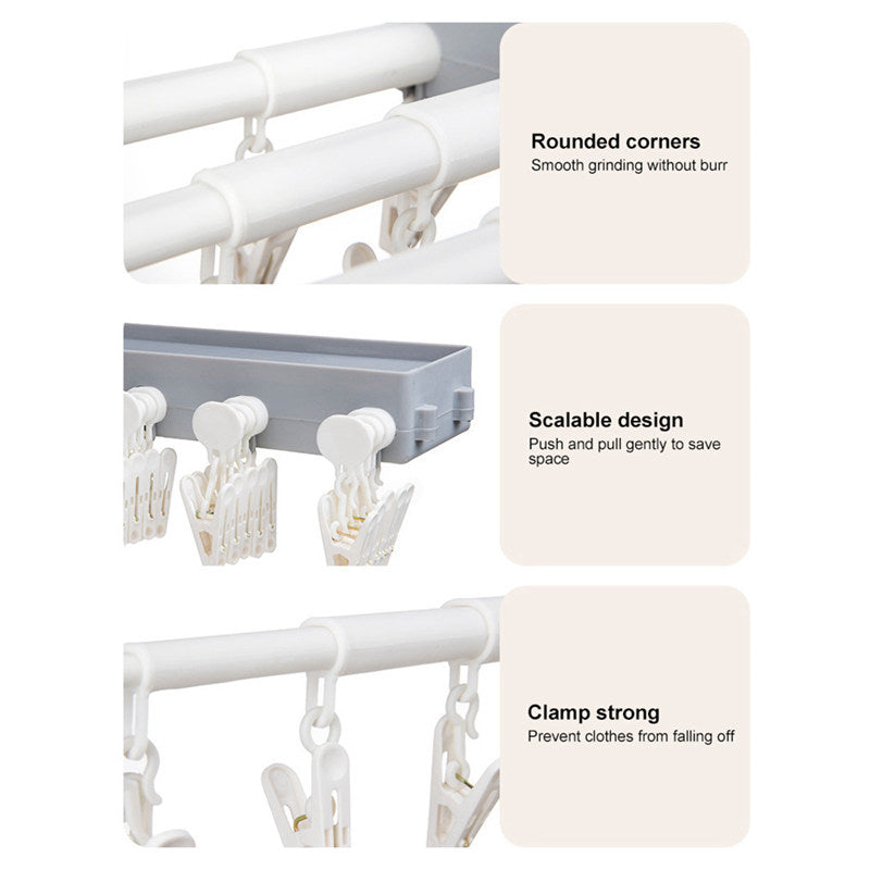 Wall-Mounted Retractable Drying Rack - Image 7